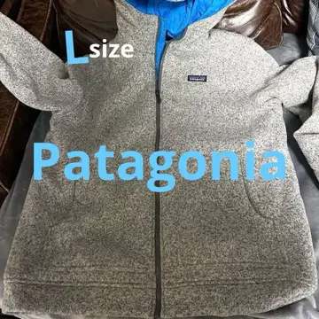 Patagonia 플리스 자켓 L 그레이 블루