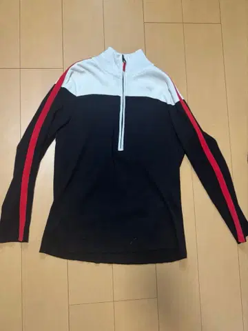 랄프 로렌 하프 집업 니트