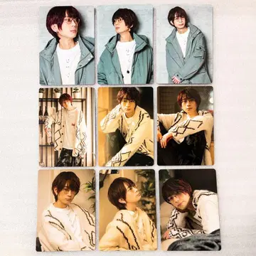 에구치 타쿠야 트레이딩 카드 9장 세트