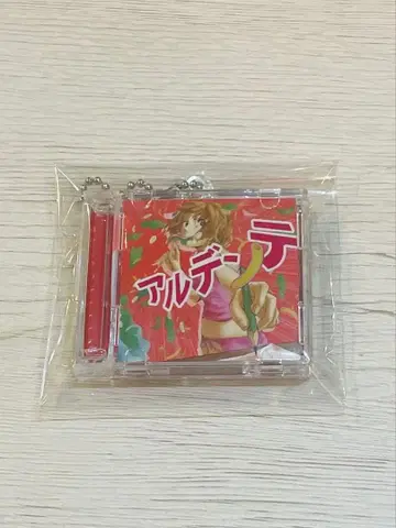 마카로니 연필 미니어처 CD풍 키링 알덴테