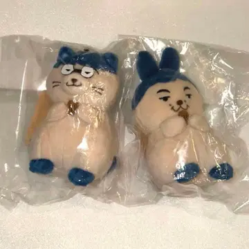 롱 코트 대디 모후모토 봉제 인형 세트