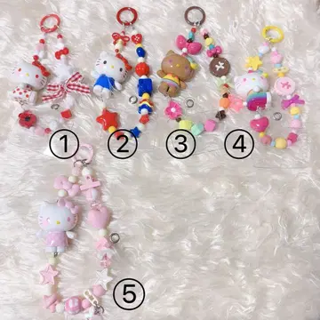 TOPTOY 산리오 헬로키티 레인보우 스트랩