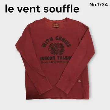le vent souffle 프린트 트레이닝복 아메카지 빨간색 계열