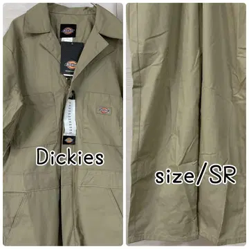 [ 미사용 ] Dickies COVERALL 오버롤 작업복 반팔 S