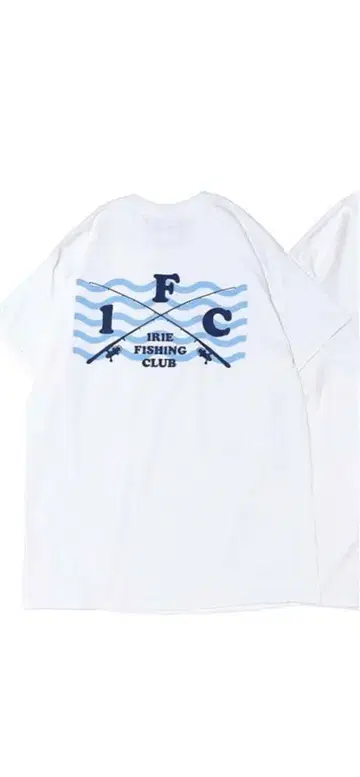 IRIE FISHING CLUB CROSS ROD WAVE TEE