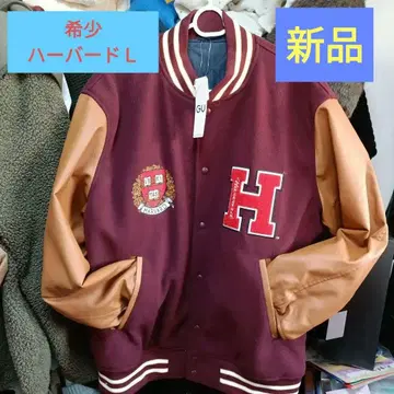 GU 패디드 바시티 자켓 Harvard university 새상품 미사용