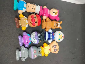 호빵맨 타운 인형 8체 세트