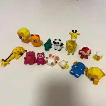 맛있는 동물 피규어 묶음 판매