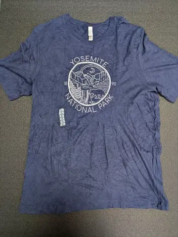 요세미티 국립공원 프린트 티셔츠 XL