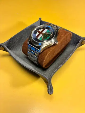 ALFA ROMEO 자동 와인딩 손목시계 스켈레톤 백