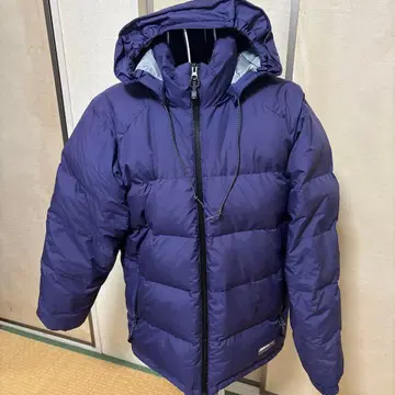 두툼한 다운! phenix EPIC 후드 다운 자켓 세탁 가능 L