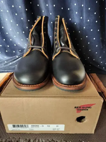 레드윙 9060 벡맨 플랫박스 차심 가죽 미사용