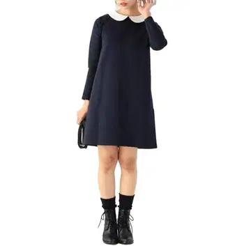 TO B. BY AGNES B. 에네스베 원피스 38 네이비