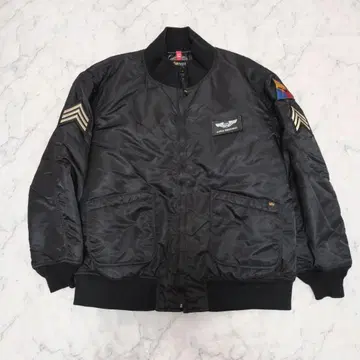 ALPHA INDUSTRIES MA-1 탱커 자켓 와펜 3L