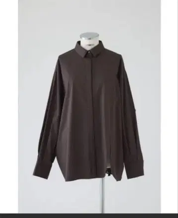 rim.ark 오버사이즈 비대칭 셔츠