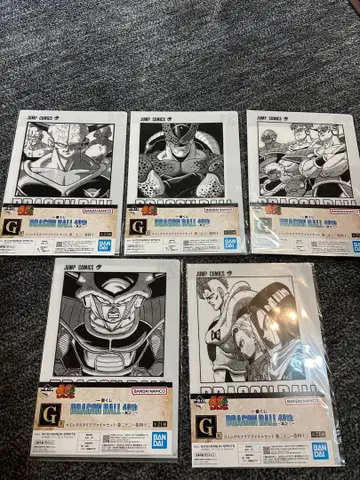 드래곤볼 제일복권 40주년 제2탄 G상 5종 세트