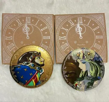 지브리 파크 지구옥 캔뱃지 엘프 공주 드워프 왕 세트 귀를 기울이면