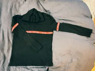 캘빈 클라인 롱 T 후드