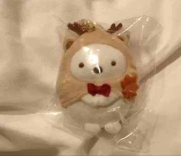 [택 포함] 스미코구라시 히로시마 미야지마 한정판 마스코트 키링 시로쿠마