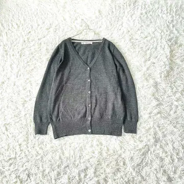 AFTERNOON TEA WARDROBE 울 가디건 38 그레이