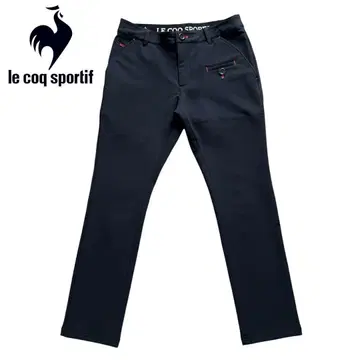 새상품급 11호 르꼬끄 스포르티브 골프 팬츠 스트레치 여성용 블랙