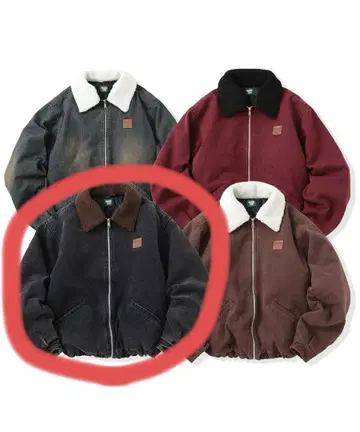 that'slife Heart logo Duck Boa Jacket