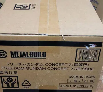 METAL BUILD 메탈빌드 프리덤 건담 CONCEPT2 6개