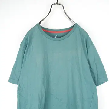 Y9468*랄프 로렌 원 포인트 반팔 T셔츠 카키 그린 M