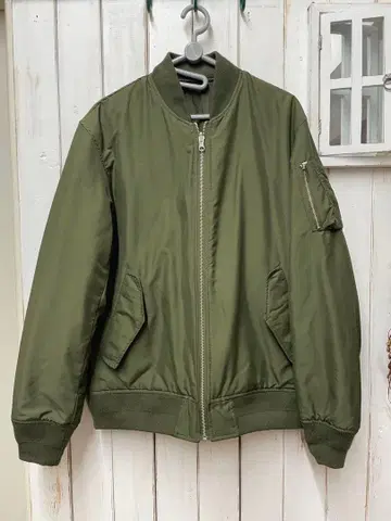 [ BEAMS HEART ] 리버서블 MA-1 자켓 M 사이즈