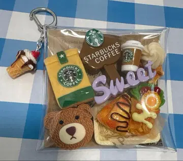 가챠 파우치 곰돌이 카페