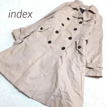 [ index ] 인덱스 라이너 포함 따뜻한 트렌치코트