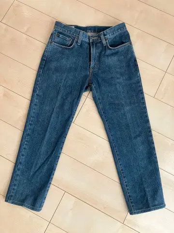 EDWIN 스트레이트 데님 블루 407