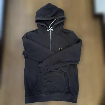 그라니프 다크 그레이 지퍼 후드티