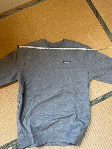 Patagonia 그레이 크루넥 맨투맨