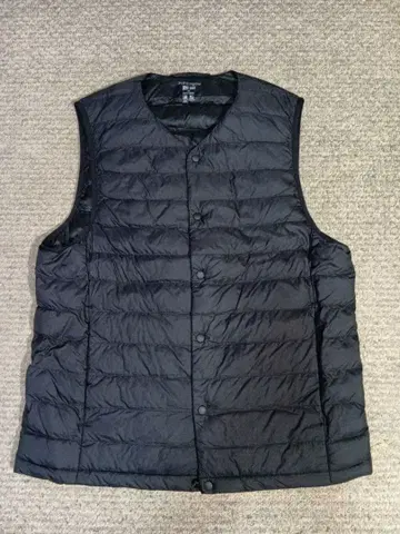 유니클로 퍼프테크 컴팩트 베스트 남성용 XS 블랙