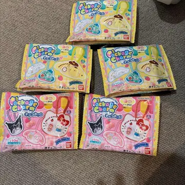 산리오 캐릭터즈 키링 5팩 세트