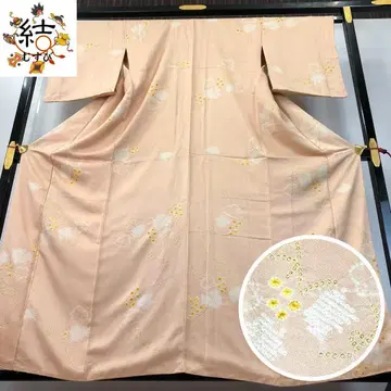 MK-1531 코몬 흩뿌려진 꽃 무늬 쥐어짜기 옅은 감색 교육용 실