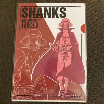 루피 샹크스 클리어 파일 2장 세트 원피스 FILM RED
