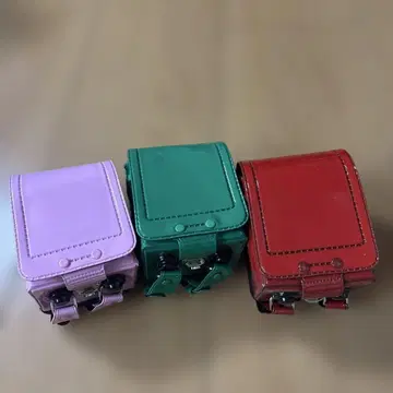 미니어처 란도셀 소형 광택 백 3종 세트