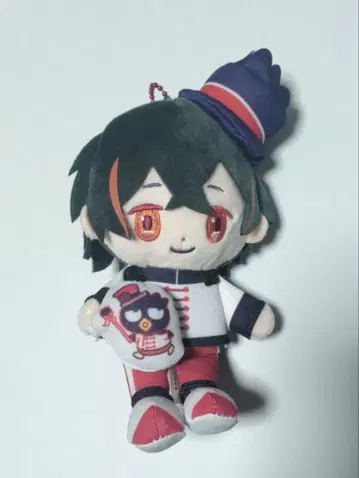 컬러풀 피치 산리오 봉제 인형 키링 유안군