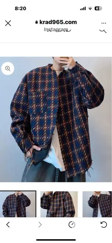 헤비 루즈 자켓 K0495