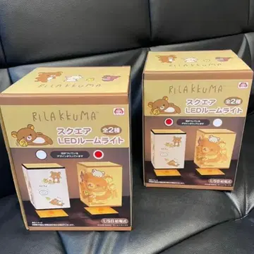 리락쿠마 LED 룸 라이트 2종 세트