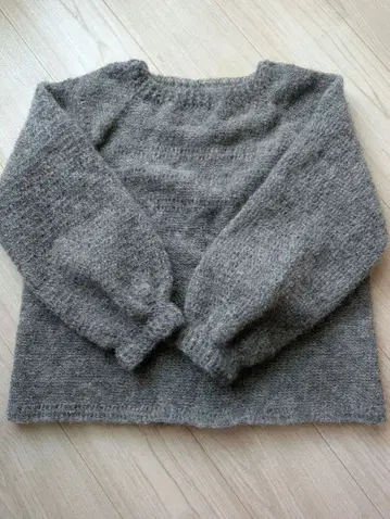 모헤어 혼합 여성용 스웨터