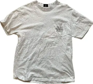 PASS PORT 그레이 T셔츠 L 사이즈