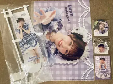 후루파 3주년 스키복권 나카가와 루나 미니 족자봉 세트