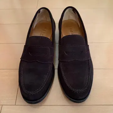 REGAL 리걸 스웨이드 로퍼 다크 브라운 25cm