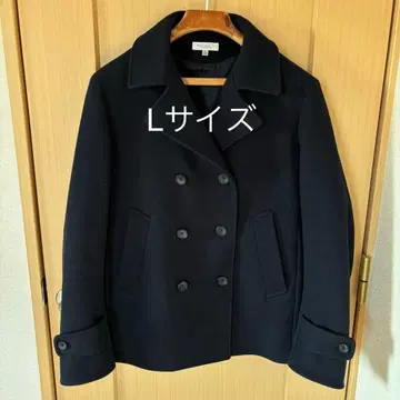 BEAUTY&YOUTH 네이비 피 코트 L 사이즈