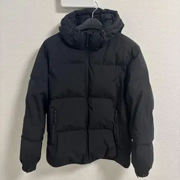 GU 다운 재킷 히트 패디드 블루종 블랙