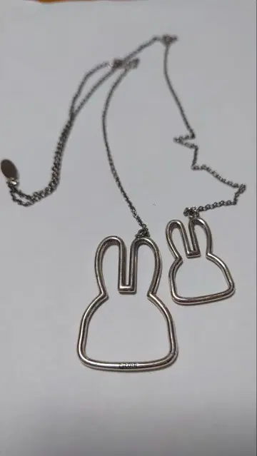 cune 목걸이 실버