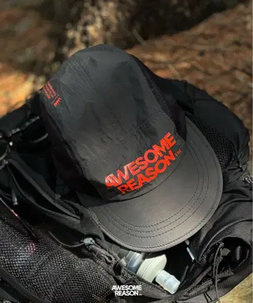 awesome running cap charcoal